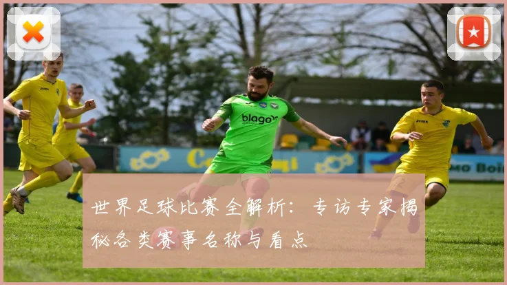 世界足球比赛全解析：专访专家揭秘各类赛事名称与看点